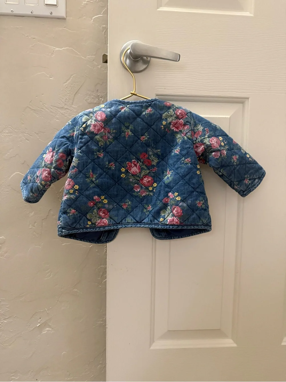 GAP Baby Floral Quilted Jacket